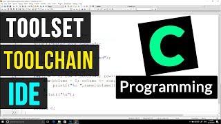 Tool set, Tool chain and IDE | C Programming Video Tutorial