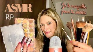 ASMR~ Je te maquille vite fait pour ta soirée ! 