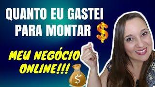 Como montar um NEGÓCIO ONLINE?  Investimento, despesas, custos e DICAS | Mafalda Melo