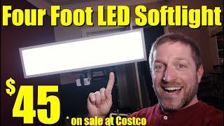 The 4-foot Studio light for $45 — Softlight on a budget!