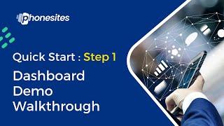 Phonesites Dashboard Demo Walkthrough