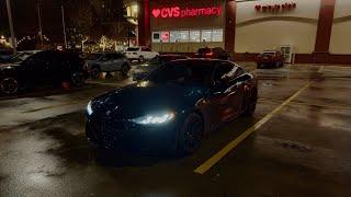 2025 M4 Competition XDrive Rainy Night POV Drive (I almost crashed)