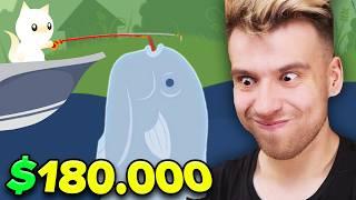 TA RYBA JEST WARTA $180000 (Cat Goes Fishing)