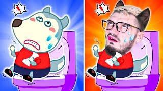 TOP 11 FUNNIEST MOMENTS OF WOLFOO - WOLFOO WITH ZERO BUDGET! | Hilarious Cartoon | Woa Parody