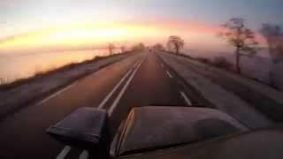 Driving to school with a Land Rover Discovery 200Tdi, Timelapse, Gopro Hero 4 Black