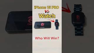 iPhone 15 PRO MAX  vs WATCH - FREEFIRE TEST #freefire #watch #iphone15 #smartwatch