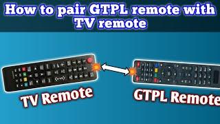 Make setup box remote work as TV remote || How to pair GTPL setup box remote with TV remote