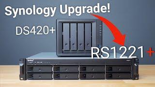 Synology RS1221+ Upgrade and Migration from DS420+