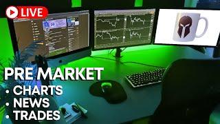  (07/01) PRE-MARKET LIVE STREAM - Manufacturing PMI Data | Stocks to Watch | Chart Requests