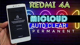 Cara Bypass Akun Mi Cloud Redmi 4a work 1000%  || bypass permanen fix sensor GRATIS