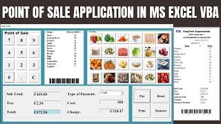 HOW TO CREATE A POINT OF SALE APPLICATION IN MS EXCEL VBA