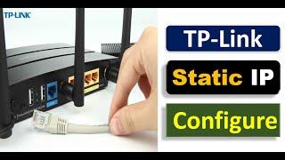 How To Configure Static IP in TP Link Router 2023 || TP-Link Static IP Configuration