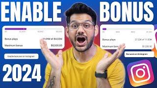 INSTAGRAM REEL BONUS | Enable Reels Bonus on Instagram | Instagram Reels Bonus Se Paise Kaise Kamaye