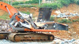 Heavy Equipment Operator IDIOTS | WISE Fails Compilation | Biggest Excavator Fail Win Skills