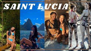 SAINT LUCIA 2022 | TRAVEL VLOG | HIKES, WATERFALLS, SULFUR SPRINGS, BEACHES, JETSKI