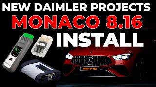 Installation Mercedes-Benz DTS Monaco 8.16 for J2534 Openport 2.0 VXDIAG, C4, C5, C6 + Full Projects