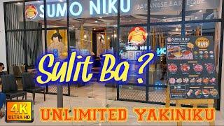 [4K] SUMO-NIKU | SM MOA | UNLIMITED JAPANESE BARBECUE | FOOD REVIEW | 2022