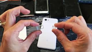 Google PIxel 3a & 3a XL: How to Insert Sim Card Properly