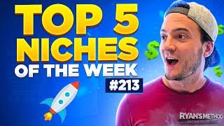 TOP 5 NICHES  Print on Demand Niche Research # 213 — (6/23/2024)