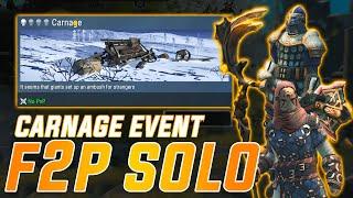 WHY is the CARNAGE EVENT so GOOD? Frostborn F2P SOLO Ep2