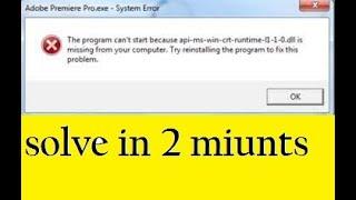 #adb.exe system error api-ms-win-crt-locale-l1-1-0.dll is missing adb.exe system error api-ms-win-