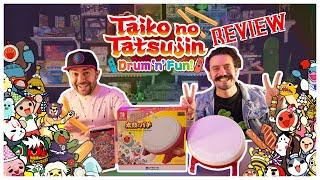 Official Nintendo Taiko No Tatsujin (Drum N Fun) Unboxing and Review on the Nintendo Switch