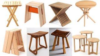 75+ Unique wooden stool design ideas