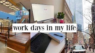 9-5 work days in my life | working from home + going into the office