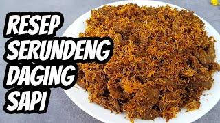 Resep Cara Membuat Serundeng Daging Sapi Yang Enak dan Tahan Lama