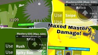 Bomb And Spike Damage! (600 Mastery)