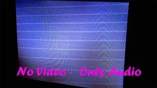 How To Repair Video Fault Of CRT Color Television - No Video Only Audio (Step By Step)