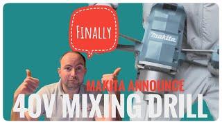 It’s finally happened! new 40v Makita mixing drill  @makitauk @MakitaCorporation @MakitaProducts