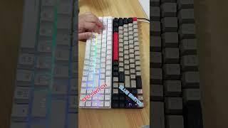 #asmr blue switch Vs Red Switch di keyboard mechanical murah gamen titan elite