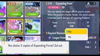 How To Make Expanding Force TM (TM 218) Indigo Disk DLC - Pokemon Scarlet & Violet