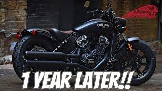 1 Year With The Indian Scout Bobber - Full Review