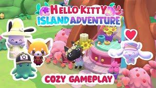 COZY GAMEPLAYHello Kitty Island Adventure PART 54️ +Creation Station,photo op spots,flower crowns