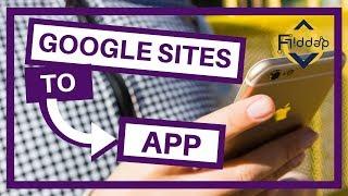 How to turn your NEW Google Sites into a Mobile App