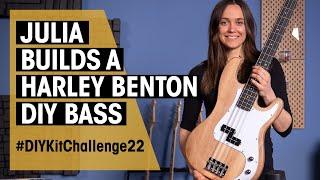 Julia's #DIYKitChallenge22 Bass Build | Harley Benton DIY Kit | Thomann