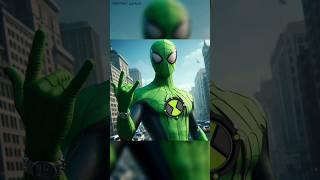 Spider-Ben!️(The Ultimate Omnitrix )#trending #marvel #dc #shorts