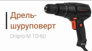 Обзор шуруповерта Dnipro-M TD-60 из Rozetka