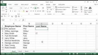 Excel   Splitting Names using a NEW Method