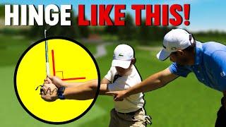 How To Hinge the Golf Club the CORRECT WAY!