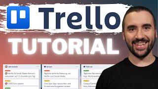 Trello Tutorial - Basics Guide in 10 Minuten - Wichtigste Funktionen erklärt - Vincent Benedikt