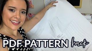 How To Print PDF Sewing Patterns Quickly, Affordably, and Accurately