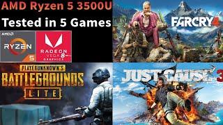 AMD Ryzen 5 3500U APU | Vega 8 | Tested 5 Games in 2023 Part 3