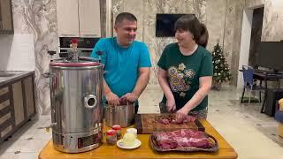 Stew at home - Delicious and easy! Beef recipe / Autoclave Malinovka smart chef