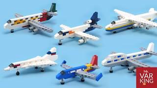 LEGO Tutorial Top 6 BEST planes compilation