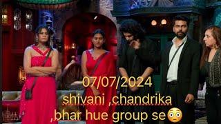 episode 7 July 2024 || shivani , chandrika,Hue group se bhar..|| Big boss ott ||#video #biggboss