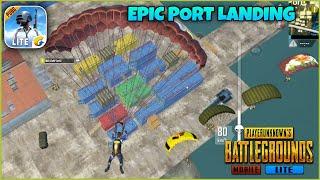 Epic Landing On Port With Enemy Squad | PUBG MOBILE LITE