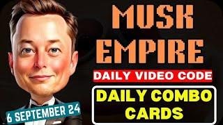 X empire today combo card - video code today - riddle of the day - rebus of the day - 6 september